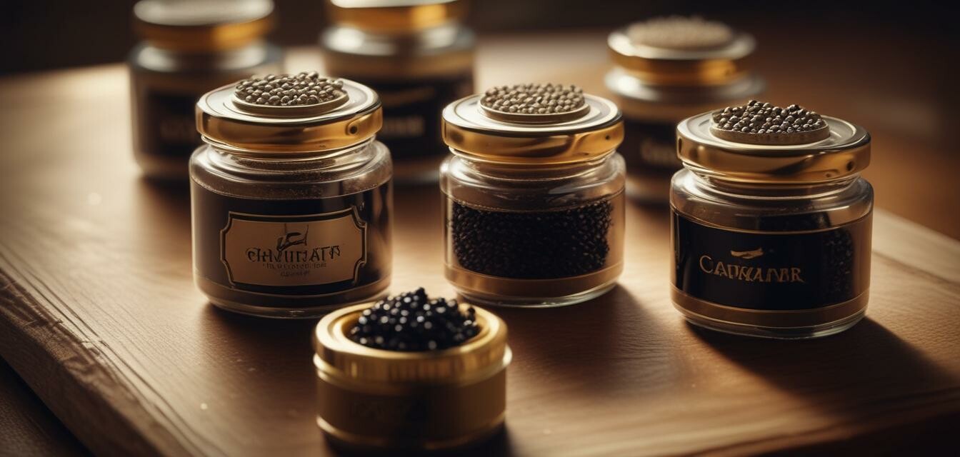 Historical caviar artifacts