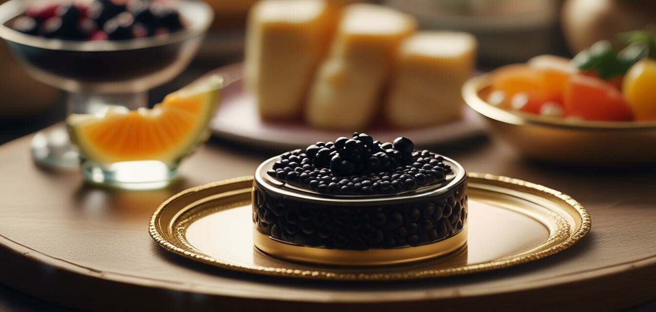 Caviar tasting event